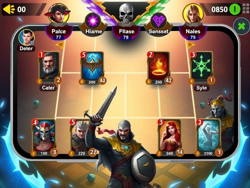 Cardamom Supremacy user interface on mobile device